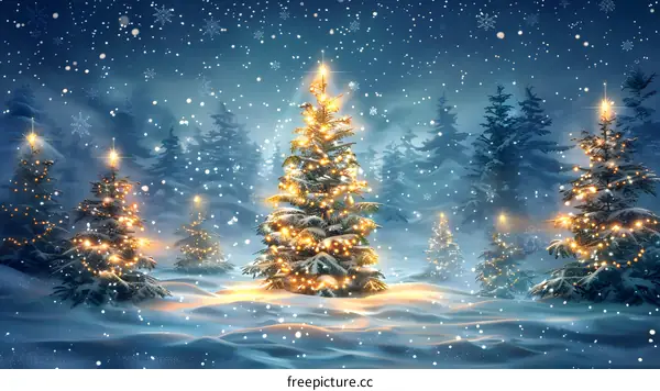 Christmas Tree Forest