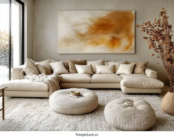 Modern Minimalist Living Room Interior Design