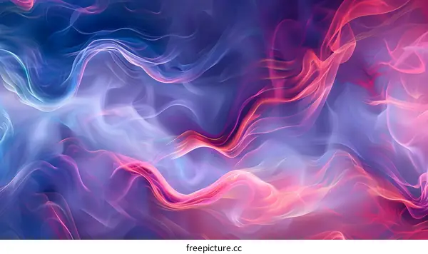 Colorful smoke