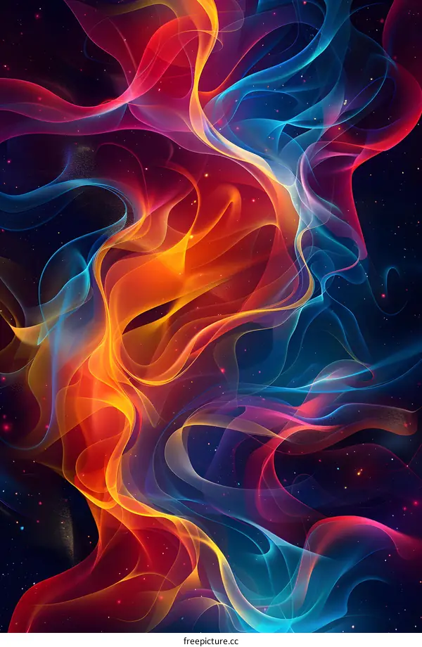 Colorful Flames