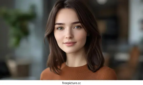 Close-up Portrait of a Woman