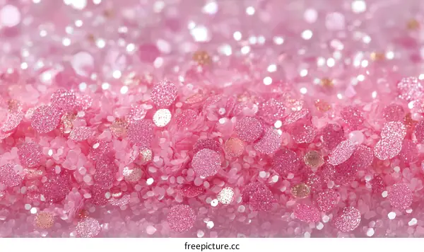 Pink Glitter Texture Background