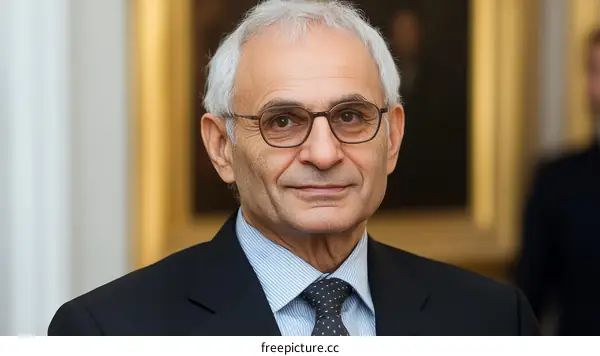 Close Up Portrait of Middle Eastern Man in Business Attire