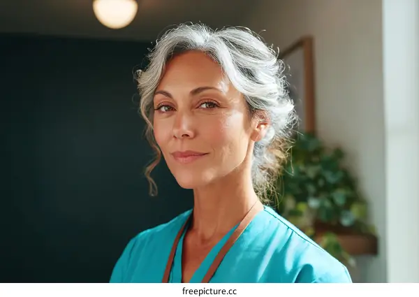 Confident Healthcare Professional Portrait