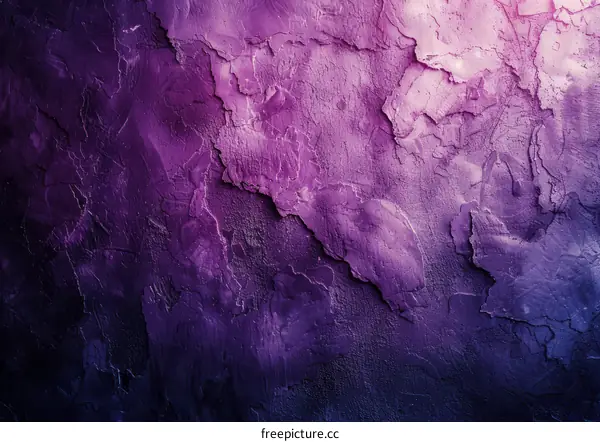 Distressed Purple Concrete Wall Texture Background