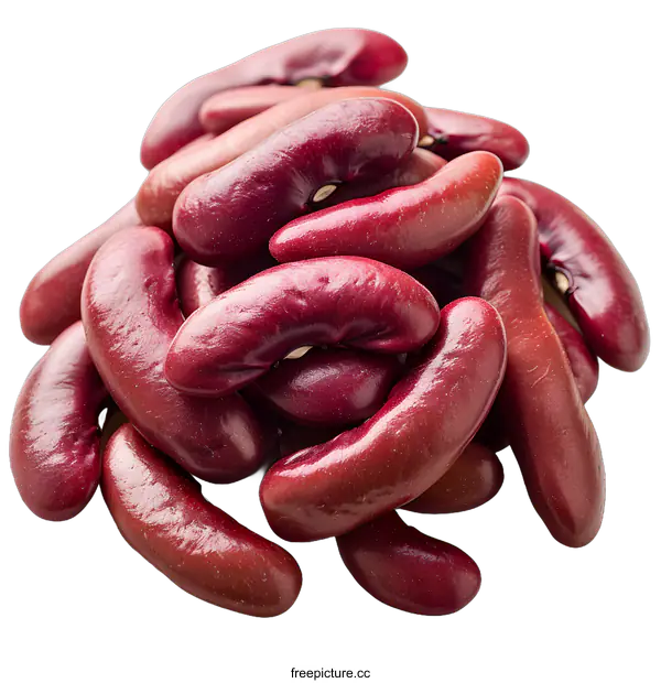[Transparent Background PNG]Pile of red kidney beans