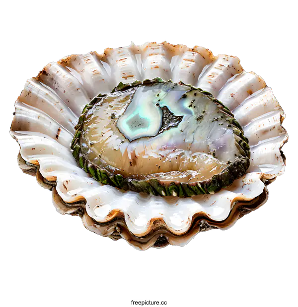 [Transparent Background PNG]Abalone in Shell