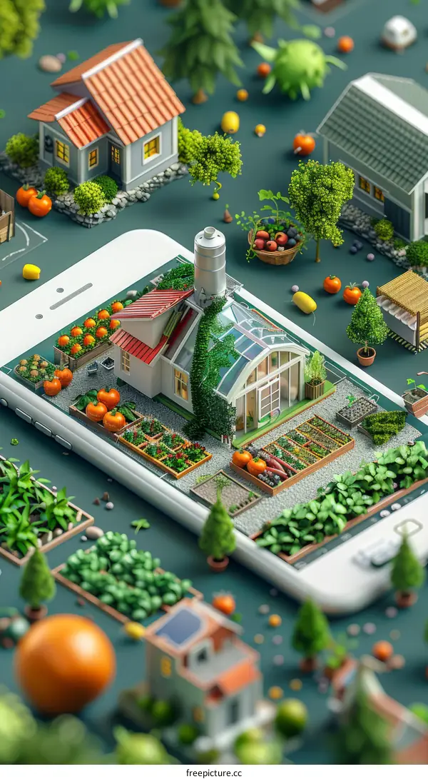 Smartphone App for Indoor Greenhouse Garden