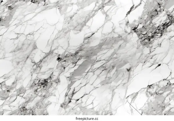 Black and white marble texture background