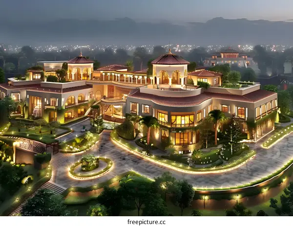 Luxury villa in Dubai