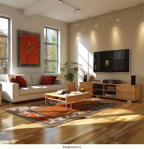 Modern Living Room in IKEA Interior Design Style