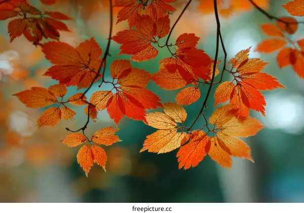 Autumn Leaves in Soft Focus