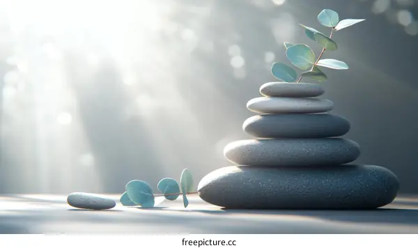 Zen Stones Meditation Still Life