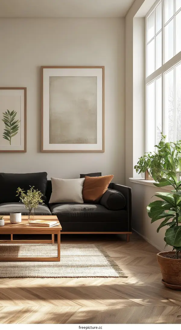 Modern Cozy Living Room Interior Design