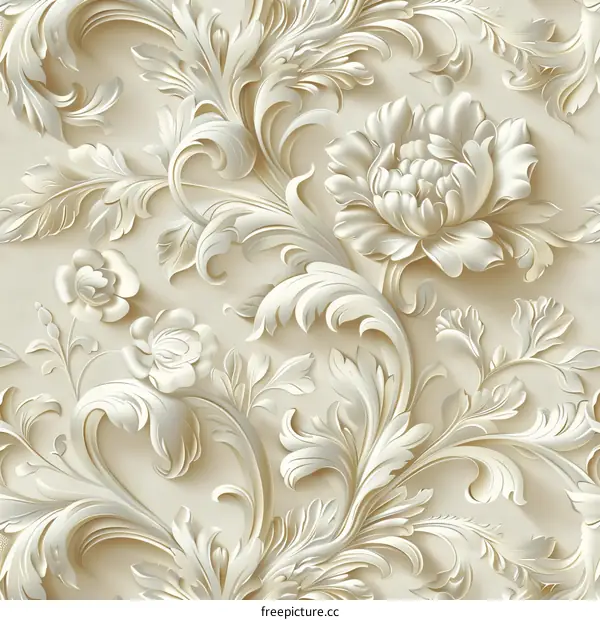 Embossed Wallpaper for Interior Decoration