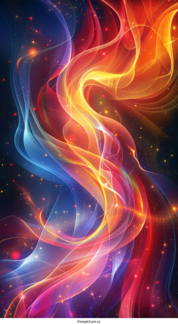 Amazing Nebula: A Symphony of Colors in Space