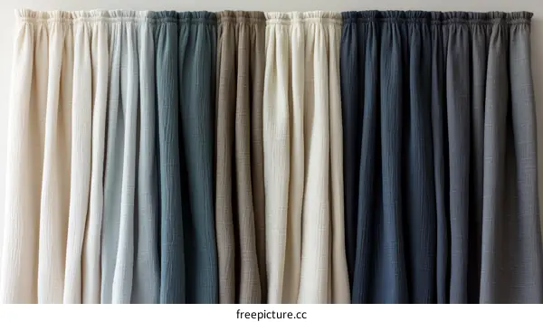Assorted Colors of Linen Curtains