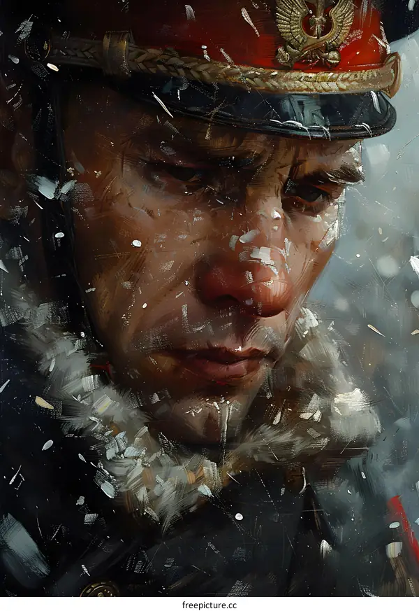 Prussian officer in the Napoleonic Wars