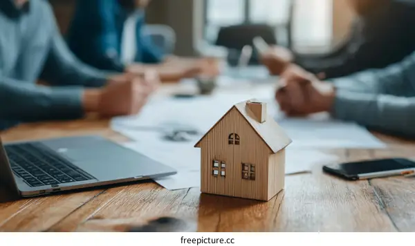 Real Estate Meeting of Diverse Business Professionals