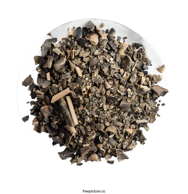 [Transparent Background PNG]Close Up Of Dried Seaweed On White Background