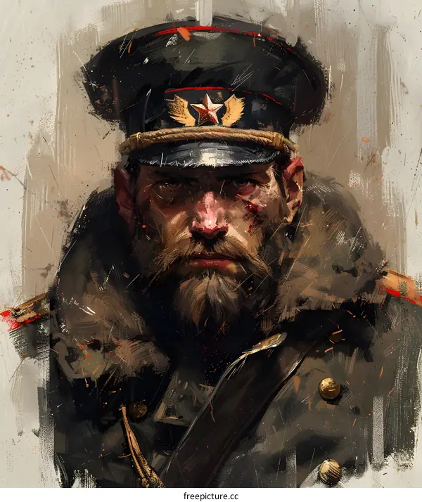 Portrait of a soldier