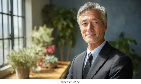 Businessman Portrait by the Window