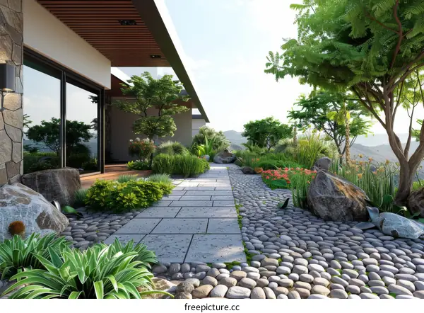 Modern Courtyard Design