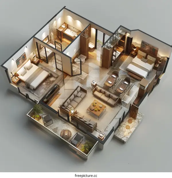 Detailed House Design Blueprint