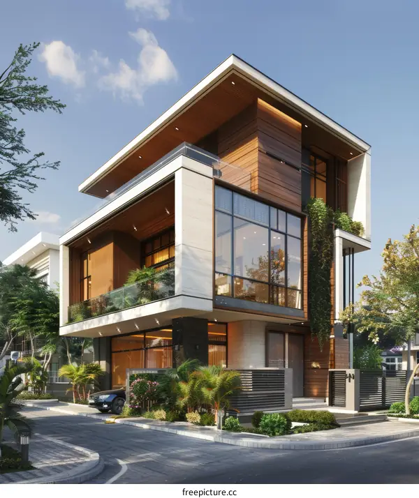 Modern House Design: A Stunning Contemporary Residence