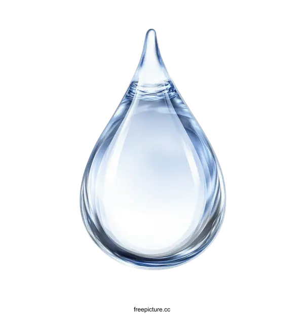 [Transparent Background PNG]Water Drop Illustration