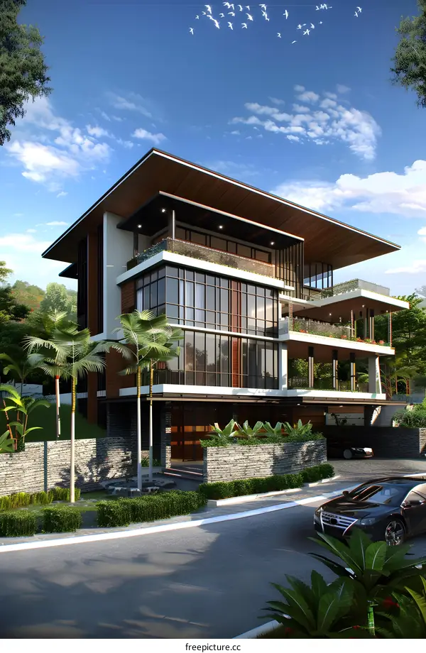 Modern Architecture Tropical Home Design
