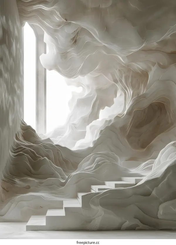 Abstract Architectural Landscape Design