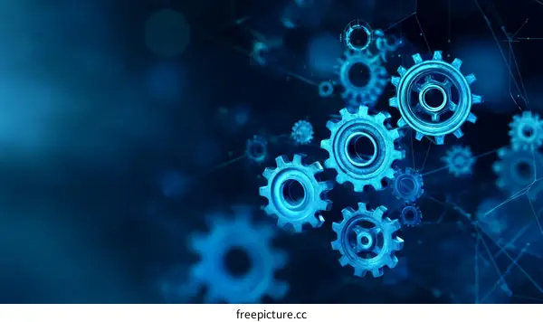 Abstract Gears Interconnected System