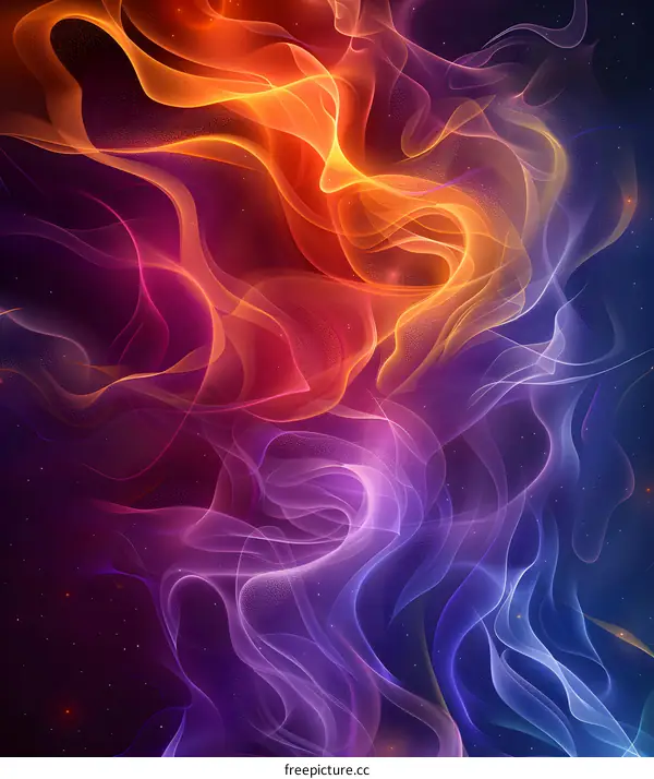 Colorful Flames