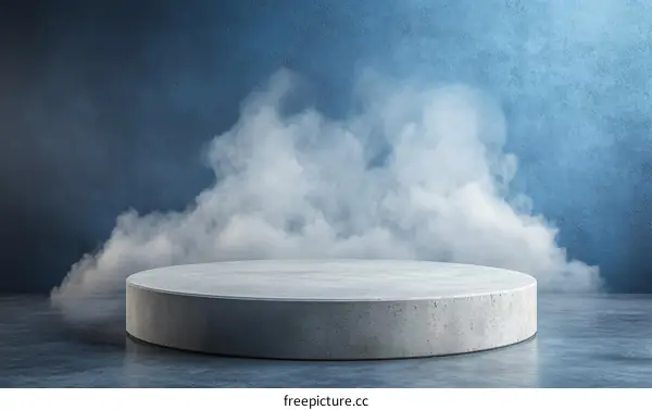 Abstract Concrete Product Display Platform