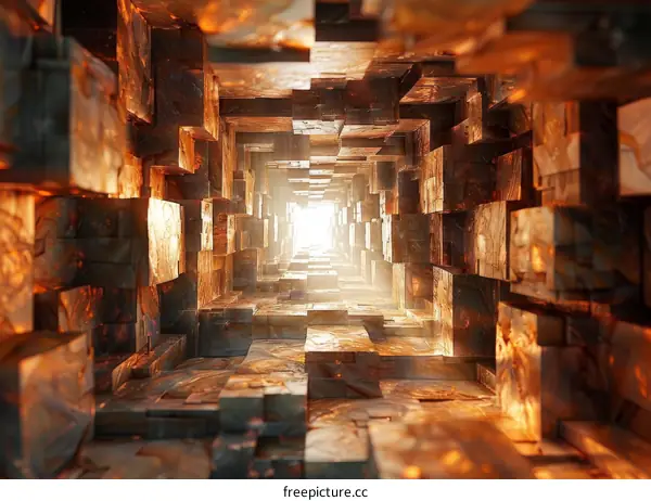 Futuristic Sci-Fi Corridor