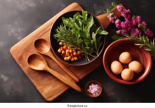 Cooking Ingredients and Utensils