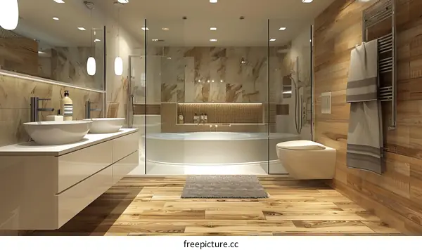 Modern Luxury Bathroom Interior Design