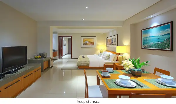 Modern Studio Apartment Interior Design