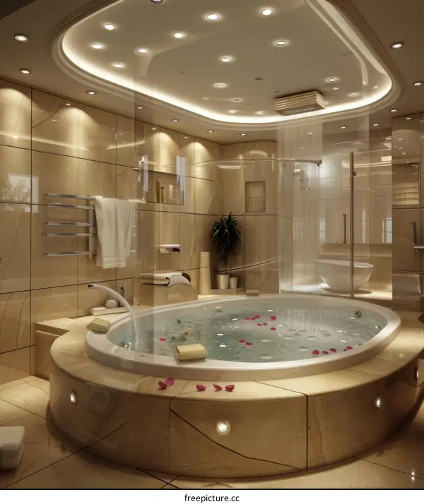 Luxury Elegant Modern Bathroom Spa