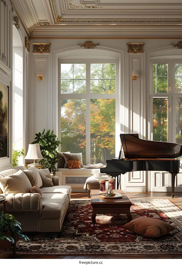 Luxurious living room