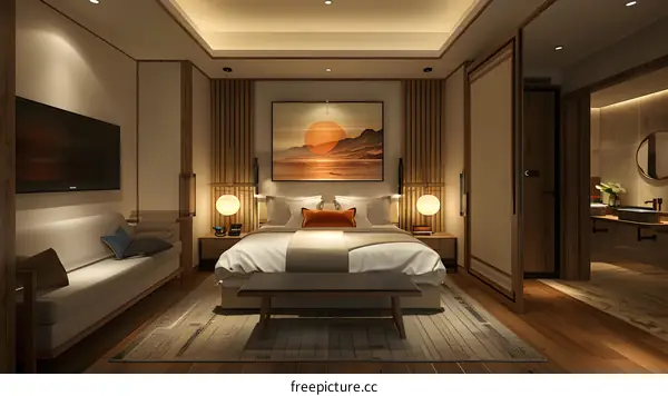 Japanese-style hotel room