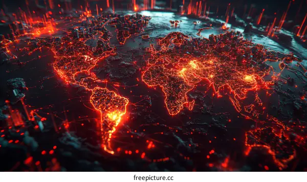 Global Network of Red-Hot Connections
