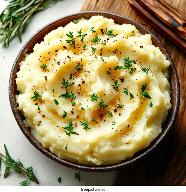 Delicious Creamy Homemade Mashed Potatoes
