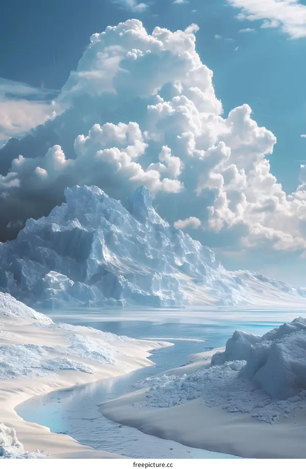 Glacier Snow Mountain