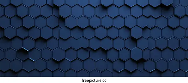 Abstract Geometric Hexagon Background Pattern