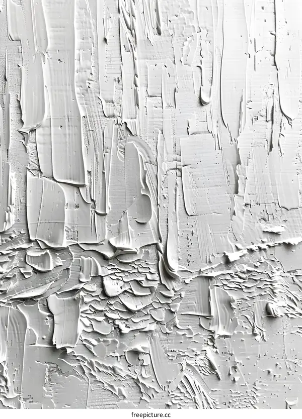 White Oil Painting Texture