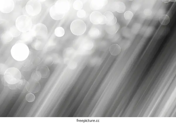 Black and white bright blurred background