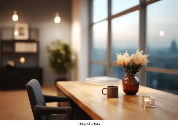 Modern Office Interior Design with Natural Light