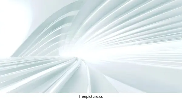 Abstract Architecture Futuristic Tunnel